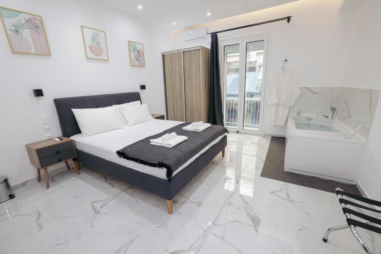 Apollo 2 Bd Jacuzzi Suite Афины Экстерьер фото